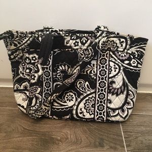 Vera Bradley - Midnight Paisley Mandy Shoulder Bag